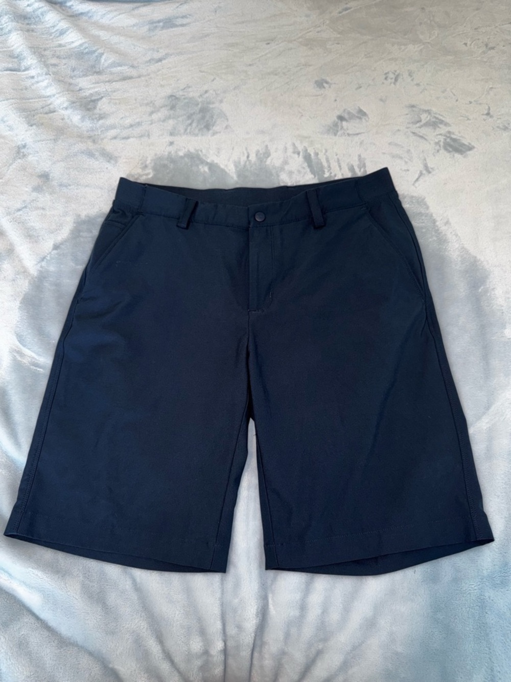 Men's Navy Stretch Performance Shorts